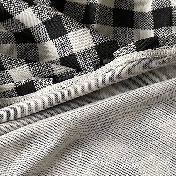 Free People Gather Check Tee M - Picture 7 of 9